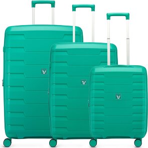 Roncato Skyline 2.0 4 Rollen Kofferset 3-teilig mit Dehnfalte