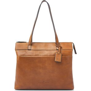 Castelijn & Beerens Lia Shopper Tasche RFID Schutz Leder 45 cm Laptopfach