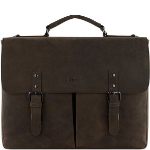 bugatti Luca Aktentaschen Messenger Leder 39 cm Laptopfach
