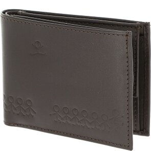 oxmox Leather Geldbörse RFID Schutz Leder 11 cm