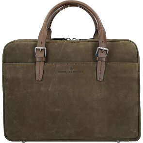 Castelijn & Beerens Nubuck Aktentasche Leder 41 cm Laptopfach