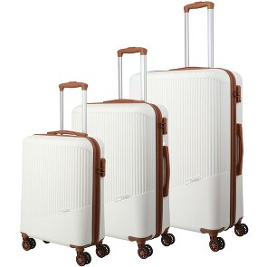Travelite Bali 4 Rollen Kofferset 3-teilig