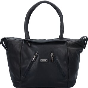 Greenland Nature Black Nappa Shopper Tasche Leder 33 cm Greenland Nature Black Nappa Shopper Tasche Leder 33 cm