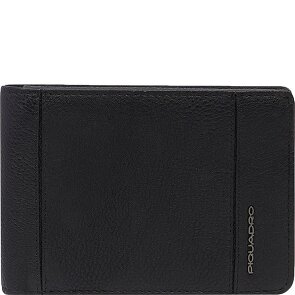 Piquadro Cronus Geldbörse RFID Schutz Leder 12.5 cm