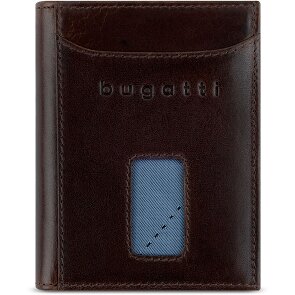 bugatti Secure Slim Geldbörse RFID Schutz Leder 8 cm