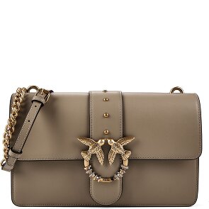PINKO Love One Umhängetasche Leder 26 cm