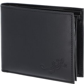 oxmox Leather Geldbörse RFID Schutz Leder 12 cm