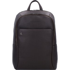 Piquadro Black Square Rucksäcke Leder 44 cm Laptopfach