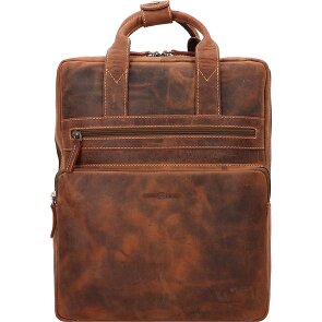 Greenburry Vintage Rucksack Leder 38 cm Laptopfach