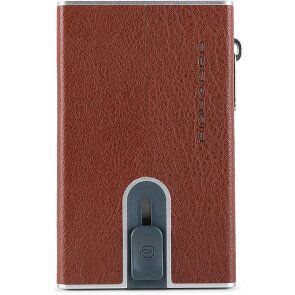 Piquadro Black Square Kreditkartenetui Leder 6 cm