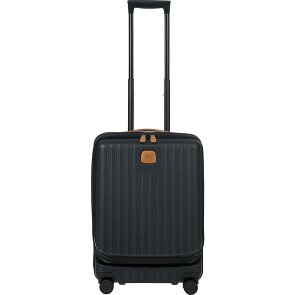 Bric's Capri 4 Rollen Kabinentrolley 55 cm Laptopfach mit Dehnfalte