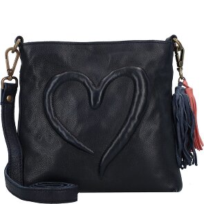 Taschendieb Wien Herzweg Umhängetasche Leder 24 cm