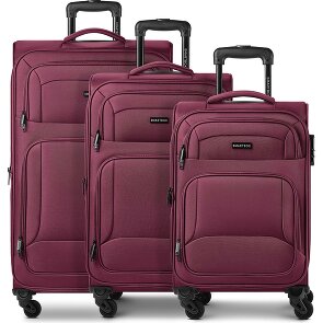 Smartbox Edition 04 4 Rollen Kofferset 3-teilig mit Dehnfalte