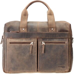 Greenland Nature Stone Aktentasche Leder 39 cm