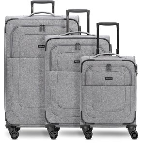 Redolz Essentials 12 THREE SET 4 Rollen Kofferset 3-teilig mit Dehnfalte Redolz Essentials 12 THREE SET 4 Rollen Kofferset 3-teilig mit Dehnfalte