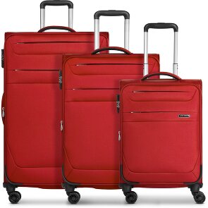 Worldpack Chicago 4 Rollen Kofferset 3-teilig mit Dehnfalte