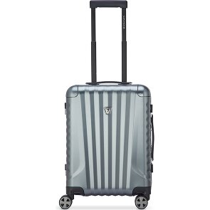 Roncato Uno Aluminium 4-Rollen Kabinentrolley Aluminium 55 cm