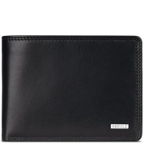 Redolz Leather Essentials QF Geldbörse RFID Leder 12 cm ausklappbar