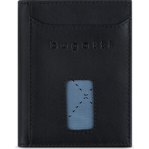 bugatti Secure Slim Geldbörse RFID Schutz Leder 8 cm