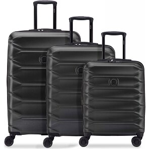 Delsey Paris Meteor 4 Rollen Kofferset 3-teilig mit Dehnfalte
