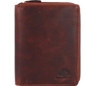 Greenburry Rugged Geldbörse RFID Schutz Leder 10 cm