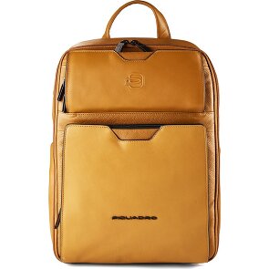 Piquadro Ael Daypack Leder 37 cm Laptopfach