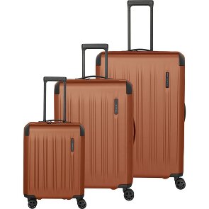 Travelite Dynamiic 4 Rollen Kofferset 3-teilig mit Dehnfalte