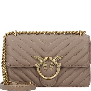 PINKO Love One Umhängetasche Leder 21 cm