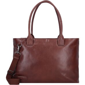 Plevier Rock Amber Schultertasche Leder 43 cm Laptopfach