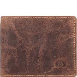 Greenburry Vintage Geldbörse RFID Schutz Leder 12 cm