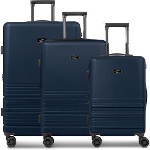 camel active Hanoi 4 Rollen Kofferset 3-teilig mit Dehnfalte