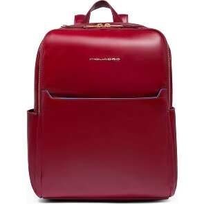Piquadro Blue Square Daypack RFID Schutz Leder 37 cm Laptopfach
