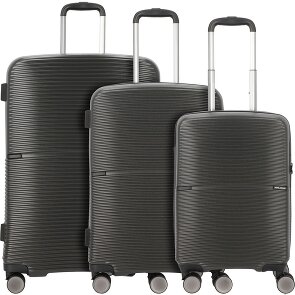 Worldpack San Francisco 4 Rollen Kofferset 3-teilig