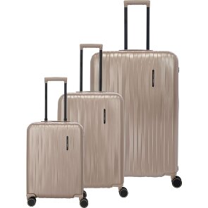 Travelite Barbara Novelty 4 Rollen Kofferset 3-teilig mit Dehnfalte