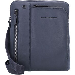 Piquadro Black Square Umhängetasche Leder 24 cm