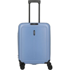 Travelite Basics 4 Rollen Kabinentrolley 55 cm mit Dehnfalte
