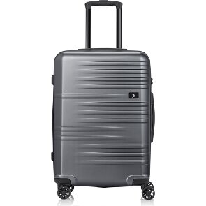 Pack Easy Mena 4 Rollen Trolley 64 cm mit Dehnfalte
