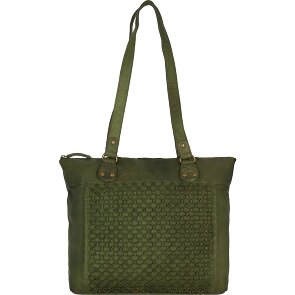 Greenland Nature Femi & Nine Schultertasche Leder 35 cm