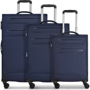Worldpack Chicago 4 Rollen Kofferset 3-teilig mit Dehnfalte