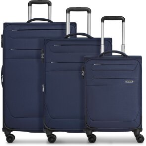 Worldpack Chicago 4 Rollen Kofferset 3-teilig mit Dehnfalte