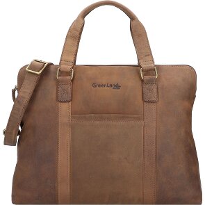 Greenland Nature Montenegro Aktentasche Leder 40 cm Laptopfach Greenland Nature Montenegro Aktentasche Leder 40 cm Laptopfach
