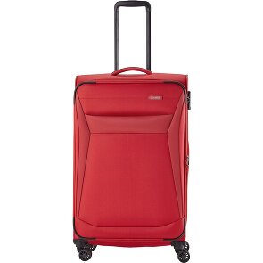 Travelite Chios 4 Rollen Trolley L 78 cm mit Dehnfalte