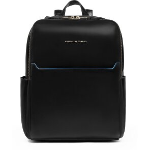 Piquadro Blue Square Daypack RFID Schutz Leder 37 cm Laptopfach