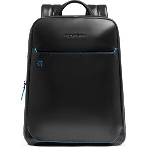 Piquadro Blue Square Daypack RFID Schutz Leder 37 cm Laptopfach