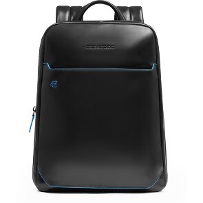 Piquadro Blue Square Daypack RFID Schutz Leder 37 cm Laptopfach