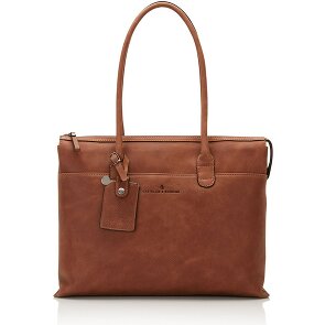 Castelijn & Beerens Carisma Schultertasche RFID Leder 40 cm Laptopfach