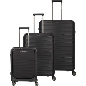 Travelite Mooby 4 Rollen Kofferset 3-teilig mit Dehnfalte Travelite Mooby 4 Rollen Kofferset 3-teilig mit Dehnfalte