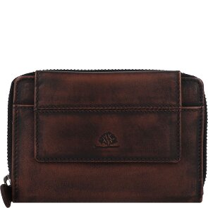 Greenburry Destressed Geldbörse RFID Schutz Leder 13.5 cm Greenburry Destressed Geldbörse RFID Schutz Leder 13.5 cm