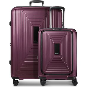 Redolz Essentials 14 4-Rollen Kofferset 2 tlg. Laptopfach mit Dehnfalte