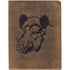 Greenburry Vintage Keiler Geldbörse Leder 9,5 cm